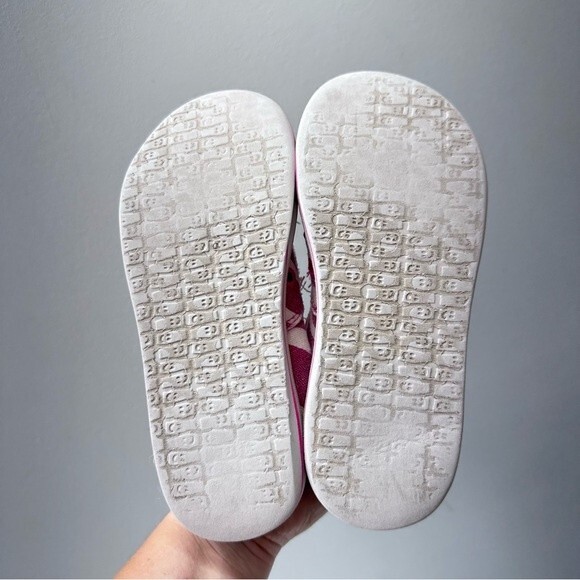 Sanuk pink zebra loafers youth girls 2 washable - Picture 6 of 7
